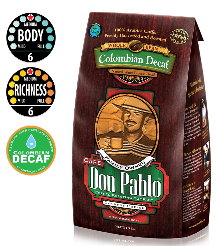 Best Cafe Don Pablo – Colombian Decaf