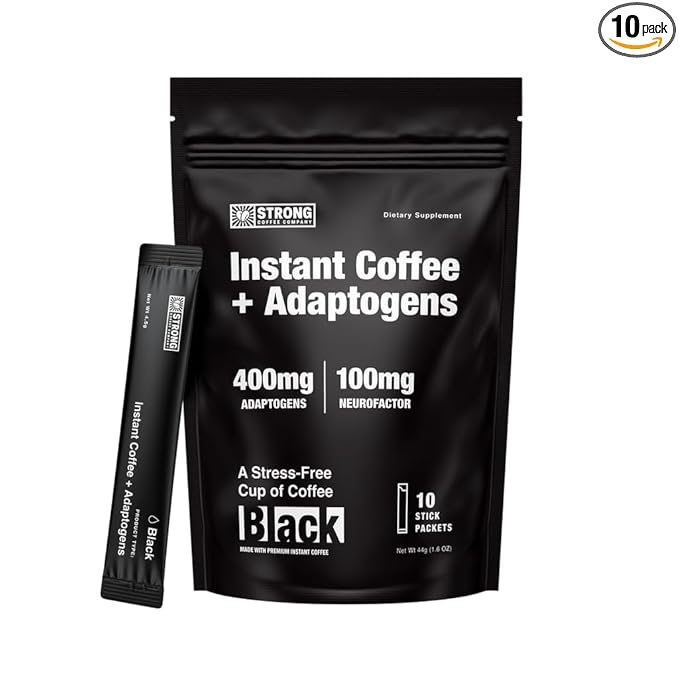 Best STRONG Coffee.co Instant Low-Acid Organic Coffee